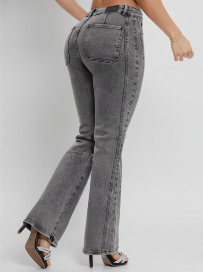 JEAN HUMO COLOR HUMO CON DESTELLOS LATERALES