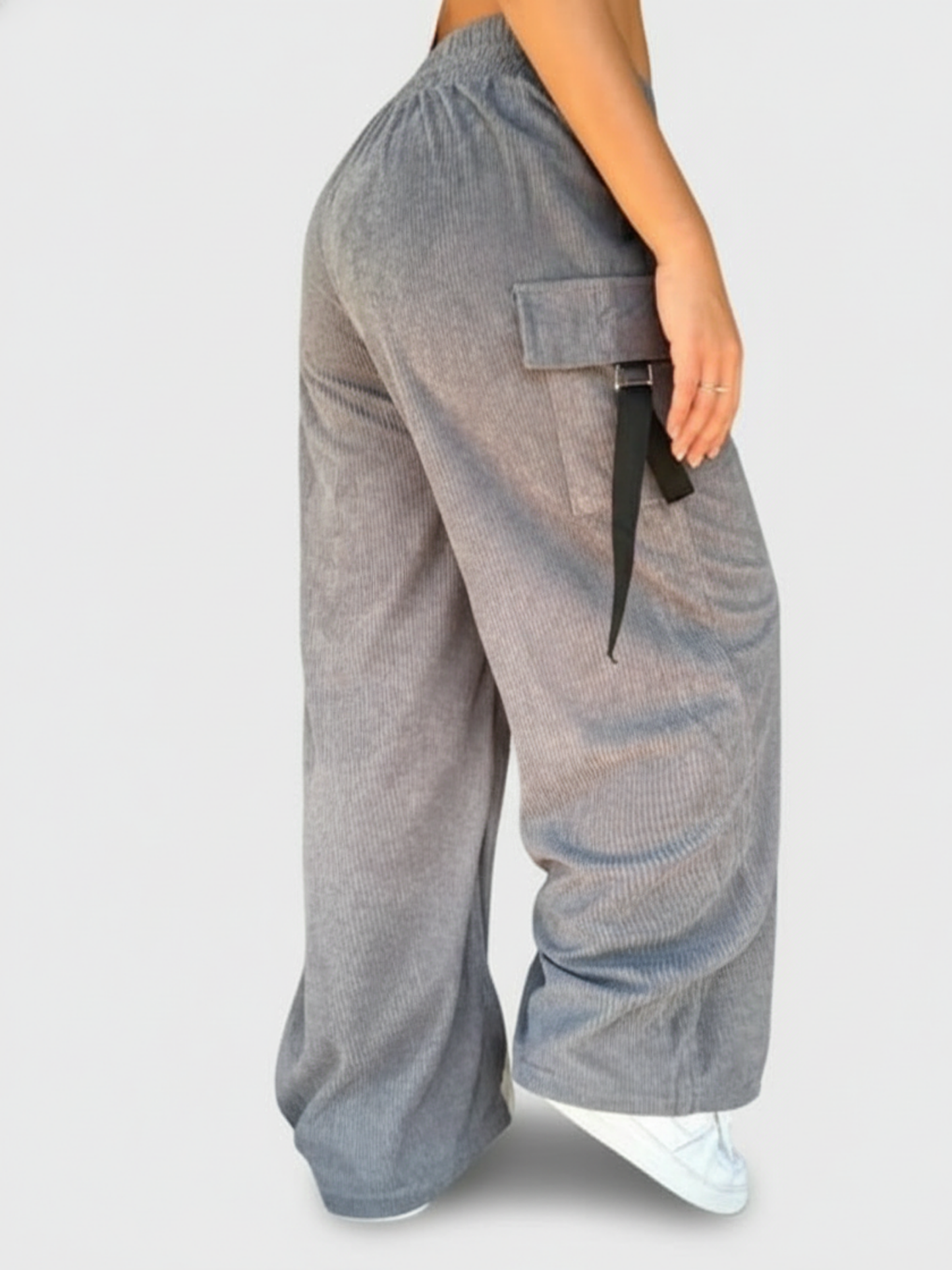 PANTALON CORDUROY TIPO CARGO STRECH