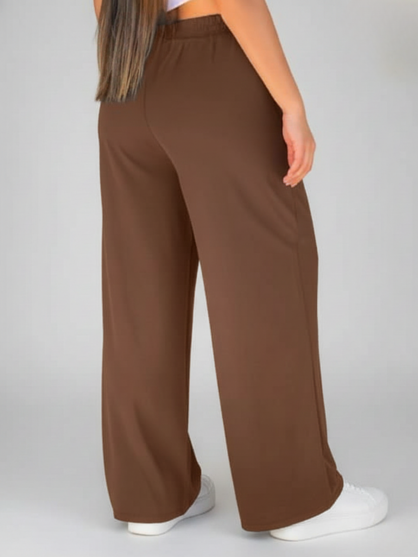 PANTALÓN EN TELA CHALIS