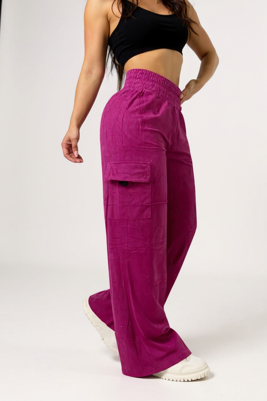 PANTALON CORDUROY STRETCH CON BOLSILLO